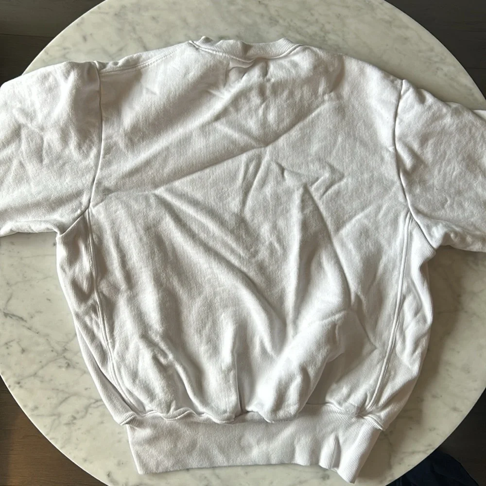 Soulcycle white “Bryant Park” sweatshirt size small. - Picture 5 of 5